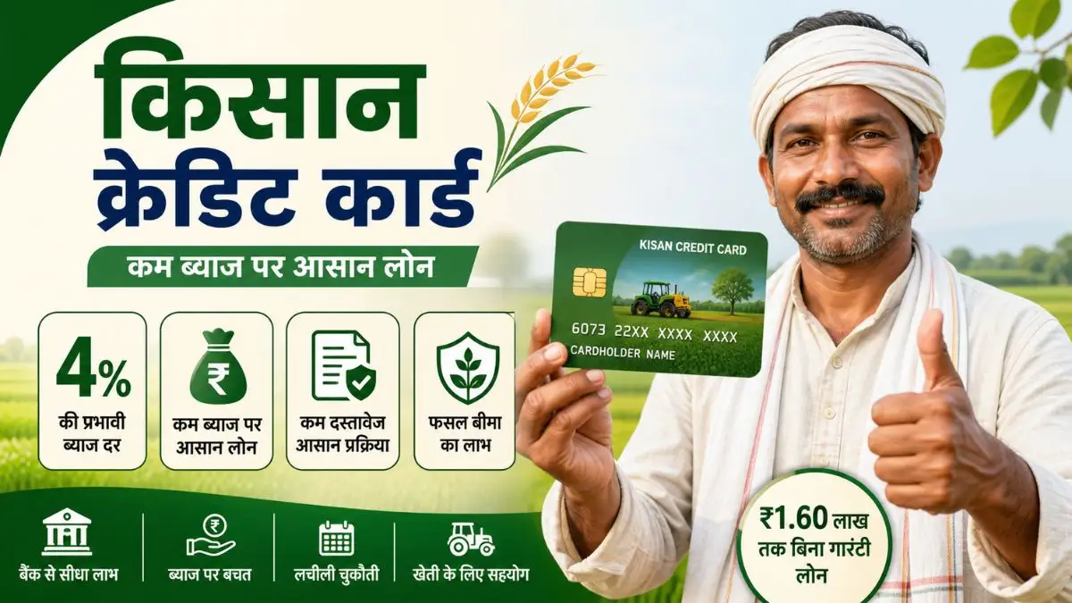 How to Apply for Kisan Credit Card (KCC)?  कम ब्याज पर लोन लेने की पूरी प्रक्रिया और पात्रता
