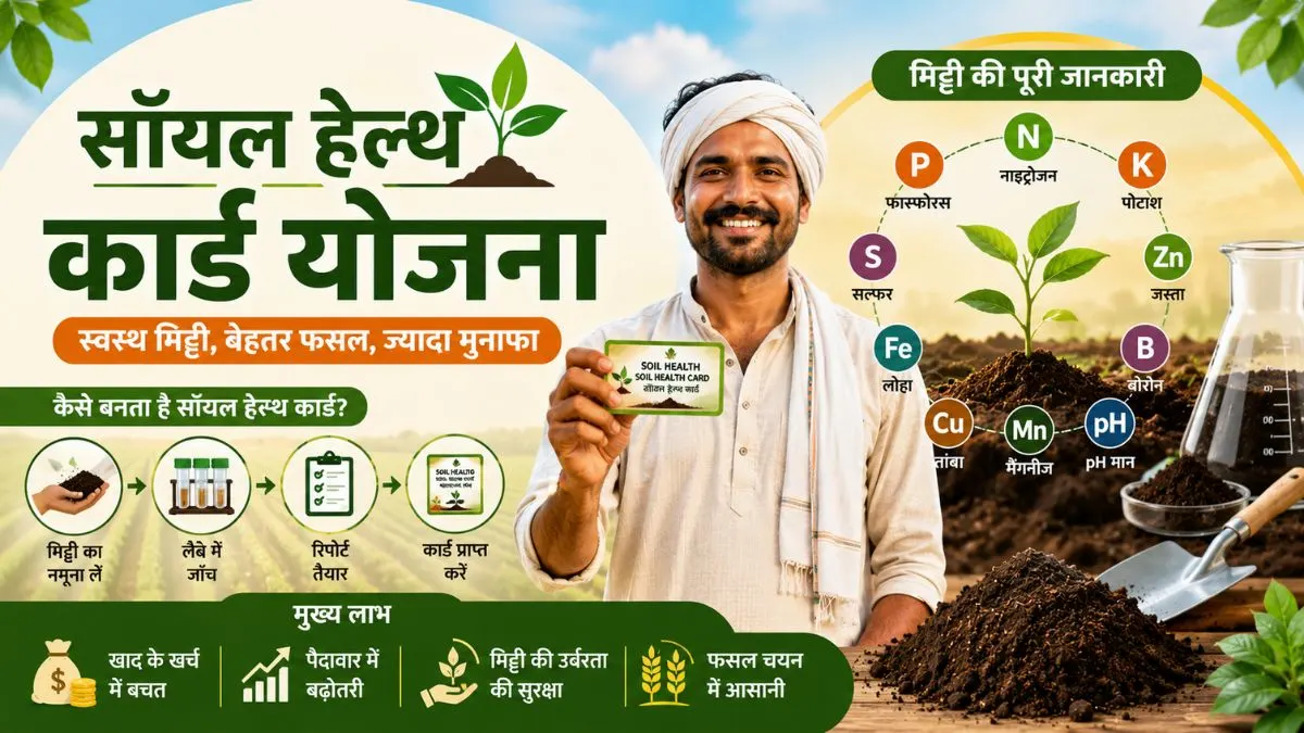 Soil Health Card Yojana: मिट्टी की ताकत कैसे बढ़ाएं और खाद के फालतू खर्च से कैसे बचें?