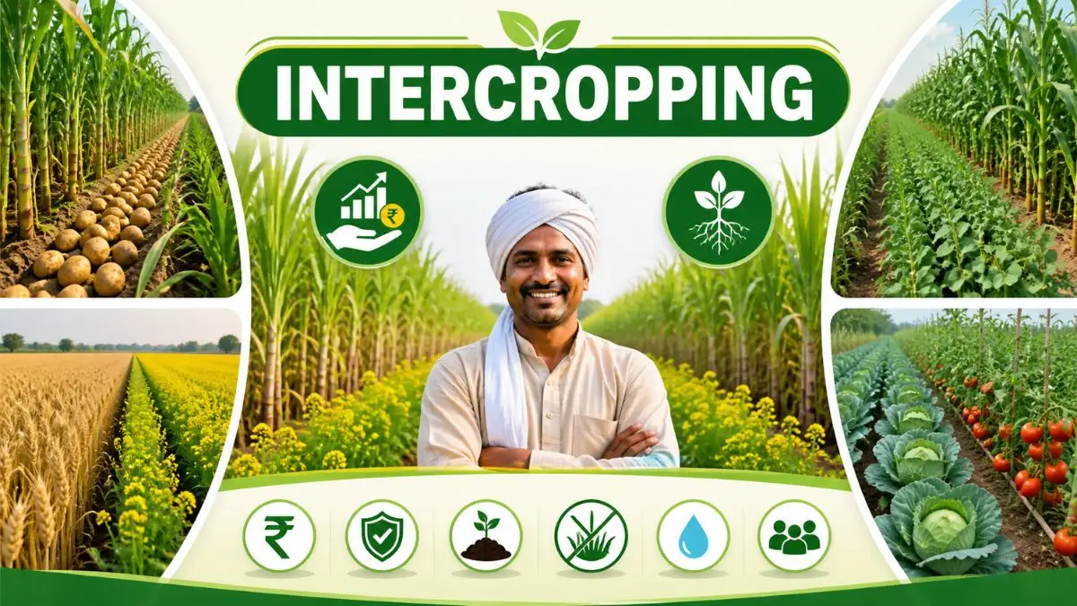 What is Intercropping: एक ही खेत में एक साथ दो फसलें उगाकर डबल मुनाफा कैसे कमाएं?
