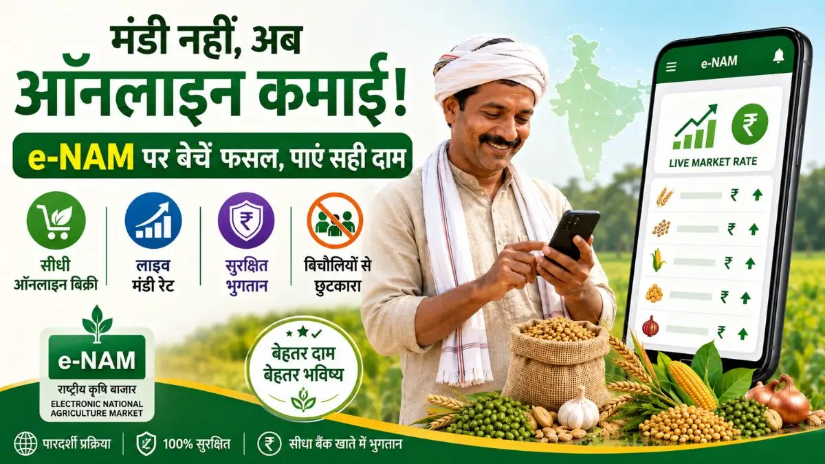 अब किसानों की फसल बेचने की चिंता होगी खत्म, न ही काटने पड़ेंगे मंडियों के चक्कर, इस पोर्टल से घर बैठे महंगी बिकेंगी फसलें